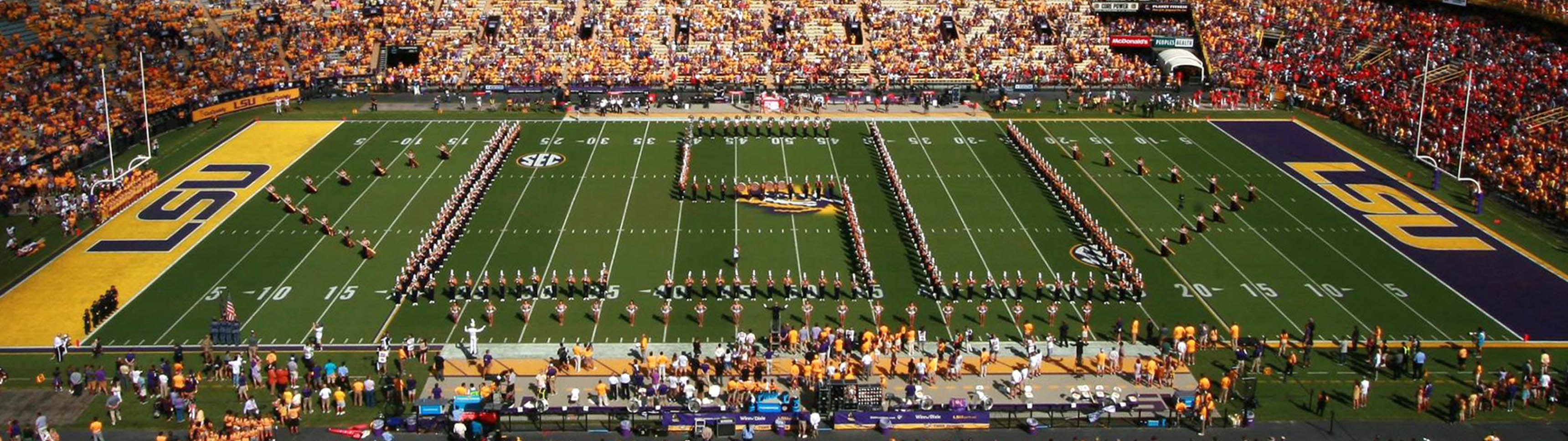 lsu pregame banner