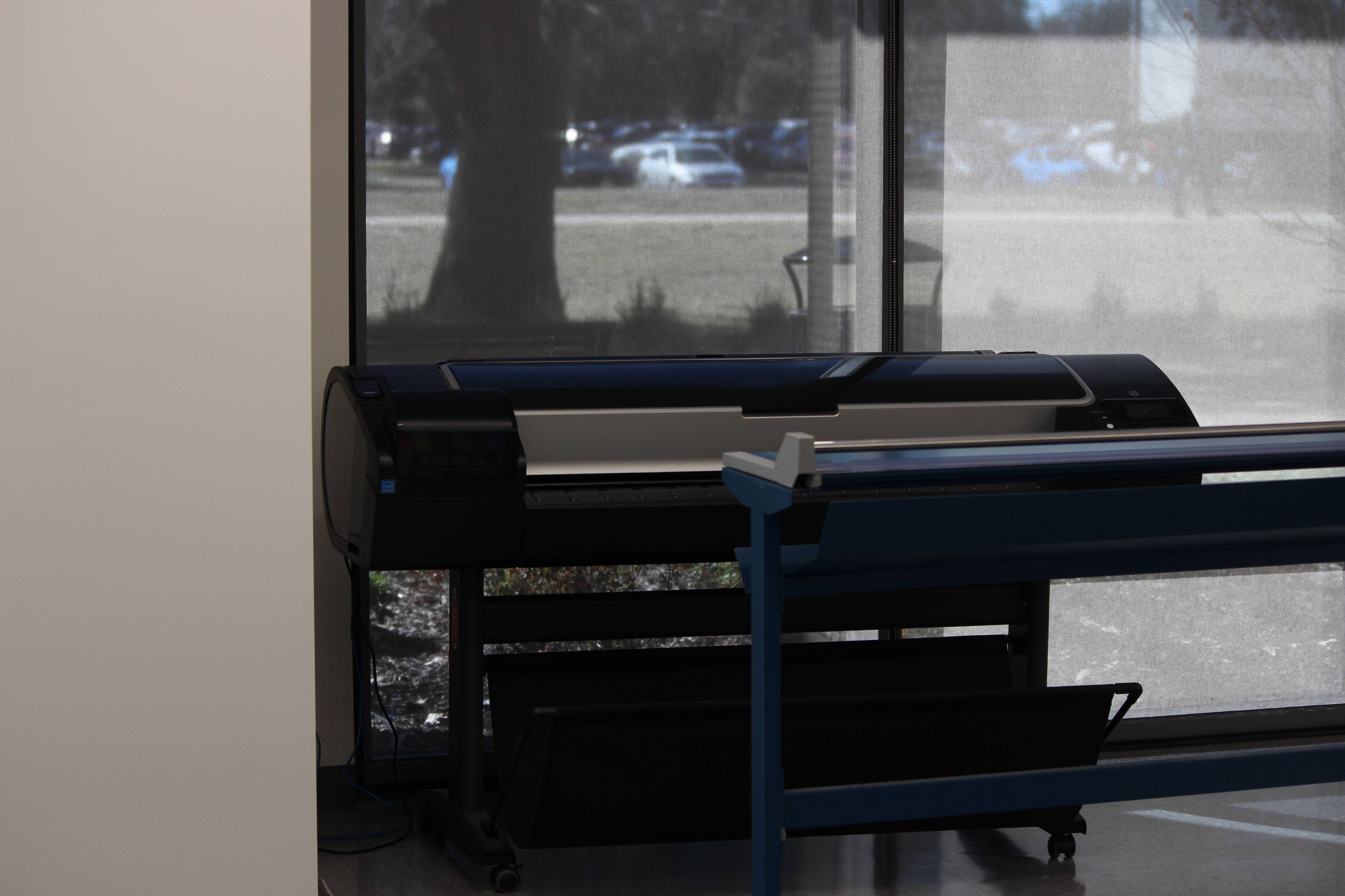 A large poster printer