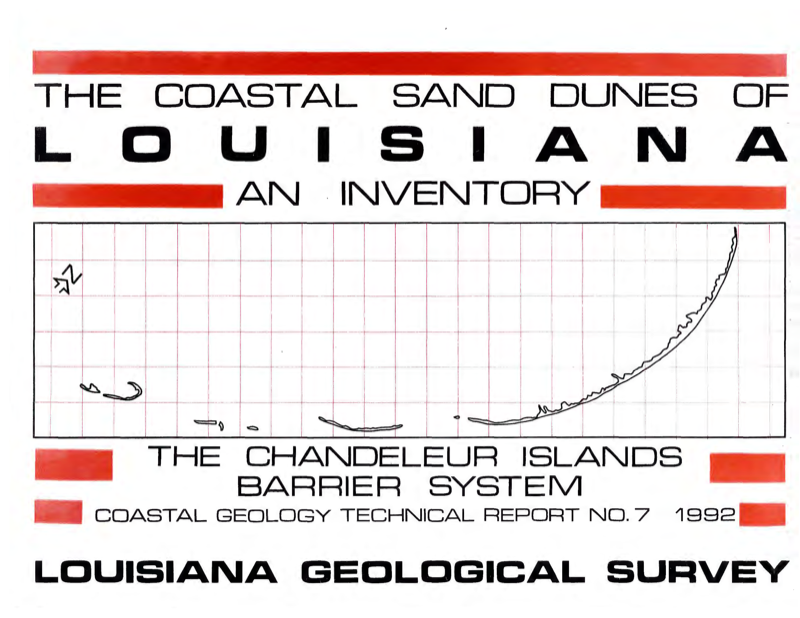Coastal Sand Dunes of Louisiana: An Inventory, The Chandeleur Islands