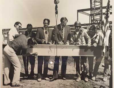 final beam signing